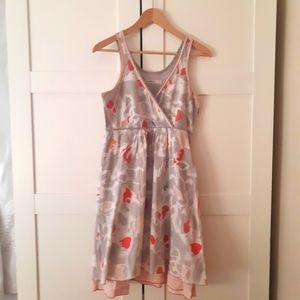 Sandwich Sleevless colourful dress